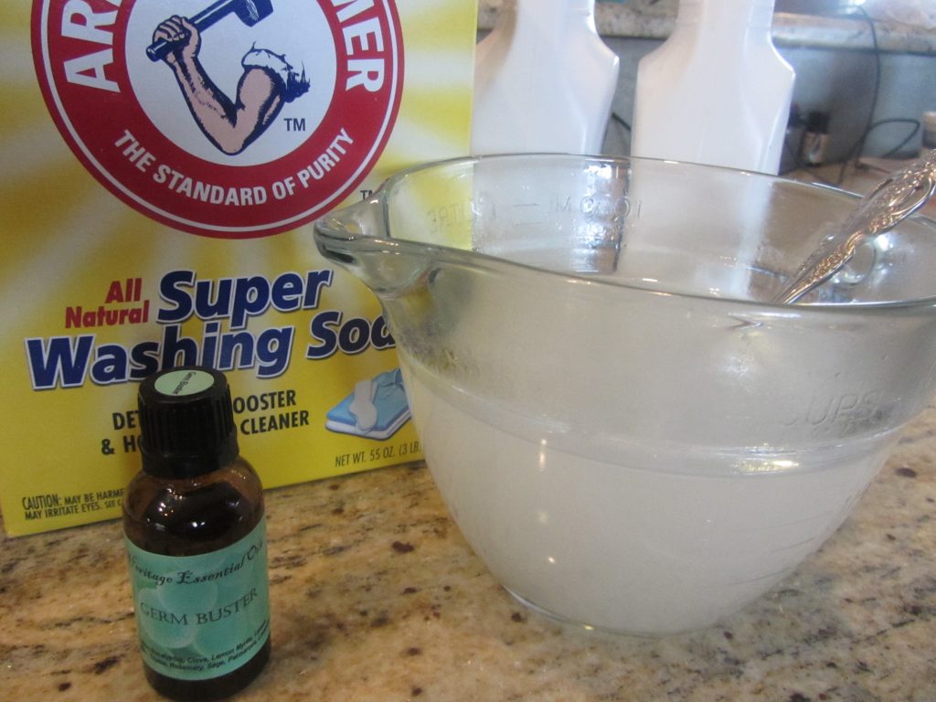 Homemade Disinfecting cleaner